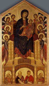 Madonna And Child Enthroned (maesta) — Cimabue