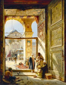 The Gate Of The Great Umayyad Mosque, Damascus — Gustav Bauernfeind