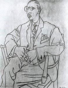 Portrait Of Igor Strawinsky — Pablo Picasso