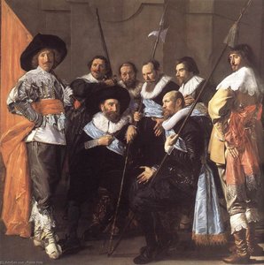The Meagre Company [detail] — Frans Hals I