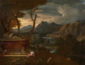 The Tomb Of Phaethon — Jean François Millet The Elder