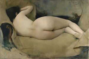 Female Nude — Ramon Casas I Carbó, Modernisme