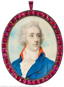 William Pitt The Younger, English Prime Minister — Richard Cosway, Hudson River School