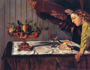 Still Life With A Figure — Balthus