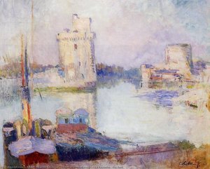 La Rochelle, The Port — Albert-charles Lebourg