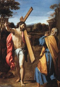 Domine Quo Vadis — Annibale Carracci