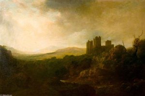 Landscape With A Castle — Peter De Wint
