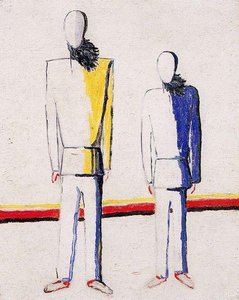 Two Peasant — Kazimir Malevich