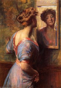 A Passing Glance — Thomas Pollock Anshutz