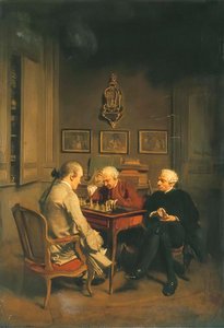 The Chess Game — Jean-louis Ernest Meissonier