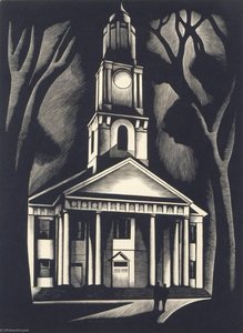 New England Church — Howard Cook