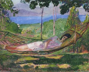 Villa Derniere At Saint Tropez — Henri Lebasque