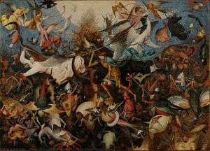 The Fall Of The Rebel Angels — Pieter Bruegel The Elder, Netherlandish Renaissance