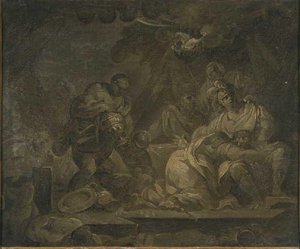 Alexandre Et Oxyartes — Donatien Nonnotte