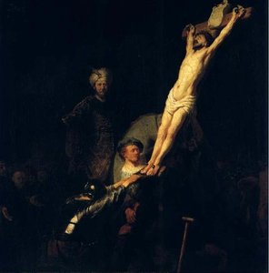 L Erection De La Croix, Munich — Rembrandt Van Rijn