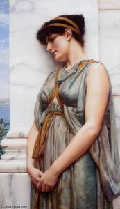 Grecian Reverie — R.b.a John William Godward