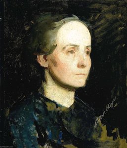 Portrait Of A Woman (miss Gertrude Bloede) — Abbott Handerson Thayer
