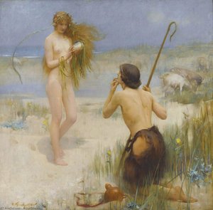 The Sea Maiden — Arthur Hacker