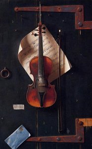 The Old Violin — William Michael Harnett