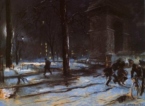 Washington Square — Everett Shinn