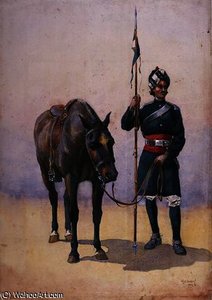 Soldier of the 19th Lancers Punjabi Musalman