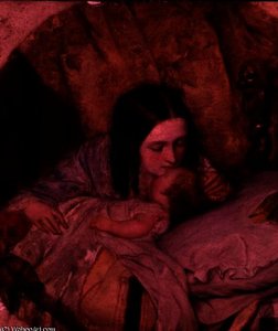 The Good Night Kiss — Edward Robert Hughes