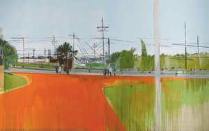 Road (western Maine) — Hurvin Anderson