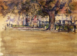 In Washington Park, Brooklyn, N.y. — William Merritt Chase