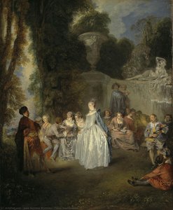 Fetes Venitiennes — Jean-antoine Watteau