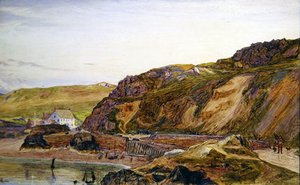 Boulay Bay, Jersey — Albert Goodwin, Romanticism