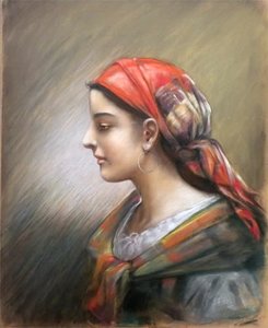 Portrait De Femme — Delphin Enjolras