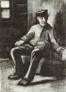 Blind Man Sitting In Interior — Vincent Willem Van Gogh