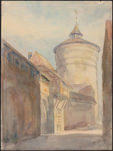 The Spittlertor Gate And Spittlertorzwinger Enclosure — Georg Friedrich Schmidt