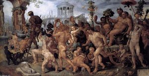 Triumphal Procession Of Bacchus — Maerten Van Heemskerck, Northern Renaissance