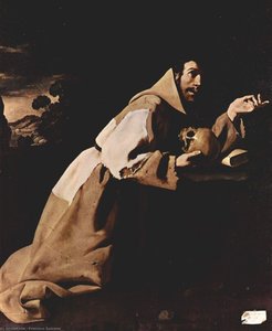 Saint Francis In Meditation — Francisco De Zurbarán