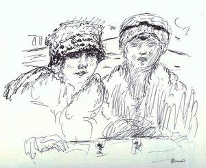 Two Friends — Pierre Bonnard