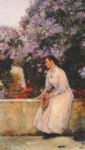 In The Garden — Frederick Childe Hassam