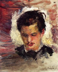 Portrait Of Georges Riviere — Pierre-auguste Renoir