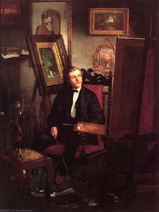 Self Portrait of the Artist in His Studio
