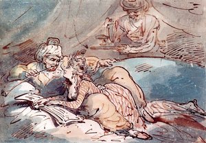 Rowlanson Thomas Love In The East — Thomas Rowlandson