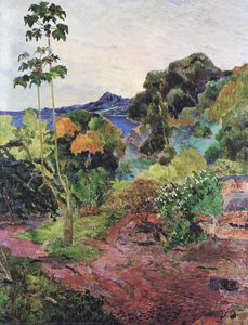 Martinique Landscape — Eugène Henri Paul Gauguin, Post-impressionist Expression