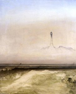 Lighthouse In Mist — Peder Balke