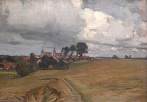 Landscape with Village (Landschaft mit Dorf)
