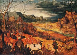 The Return Of The Herd (autumn) — Pieter Bruegel The Elder, Northern Renaissance