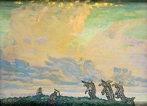 The Great Sacrifice — Nicholas Roerich