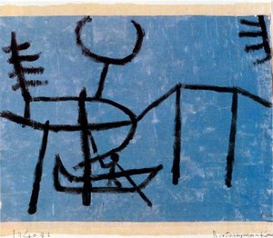 Having Fun On The Canal With The Boat — Paul Klee, Expressionist Abstraction
