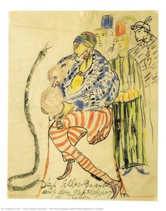The Worshipper Onthe Marketplace In Thebe — Else Lasker-schüler, German Expressionism