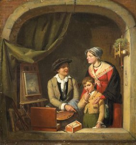 ´becoming A Painter´, Jean-baptiste Van Eycken (1800-1861), 1825 - 1827 — Jean Baptiste Van Eycken