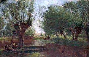 The Gentle Streamlet, Willow Wood — Sir David Scott Murray