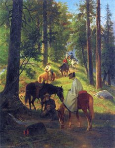 The Return From Glacier Point — William Hahn